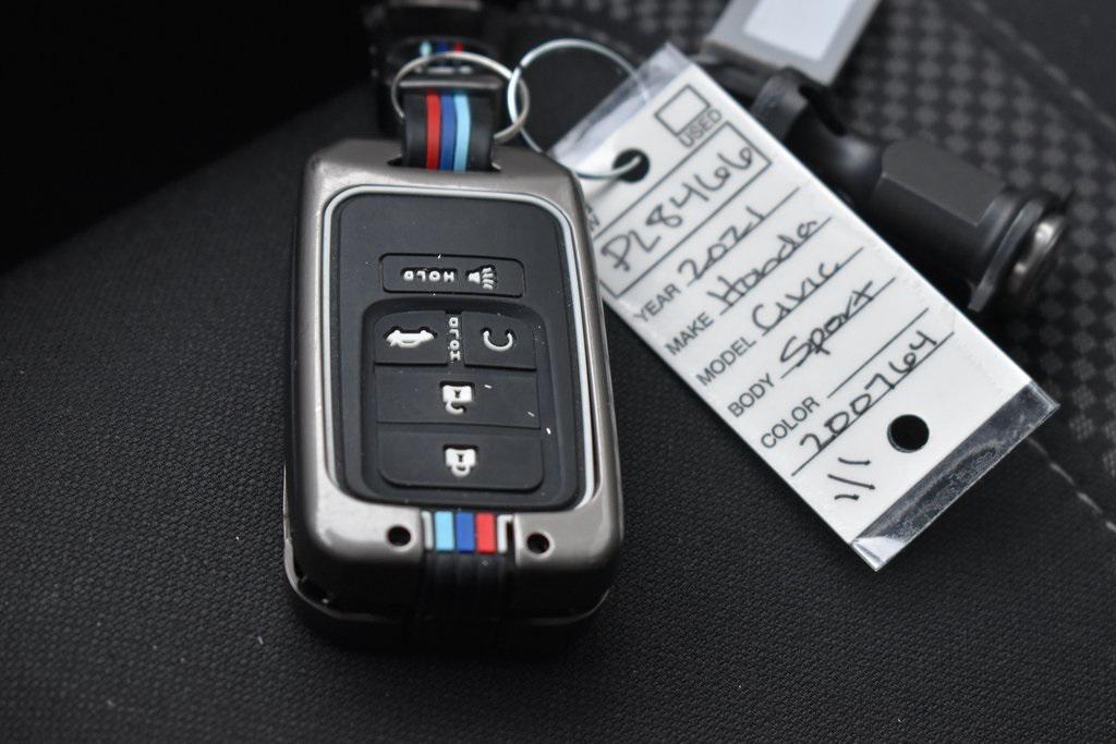 2021 Polished Metal Metallic Honda Civic