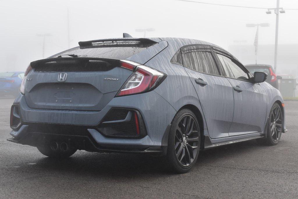2021 Polished Metal Metallic Honda Civic