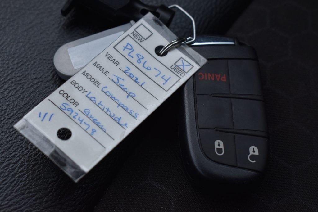 used 2021 Jeep Compass car, priced at $15,599