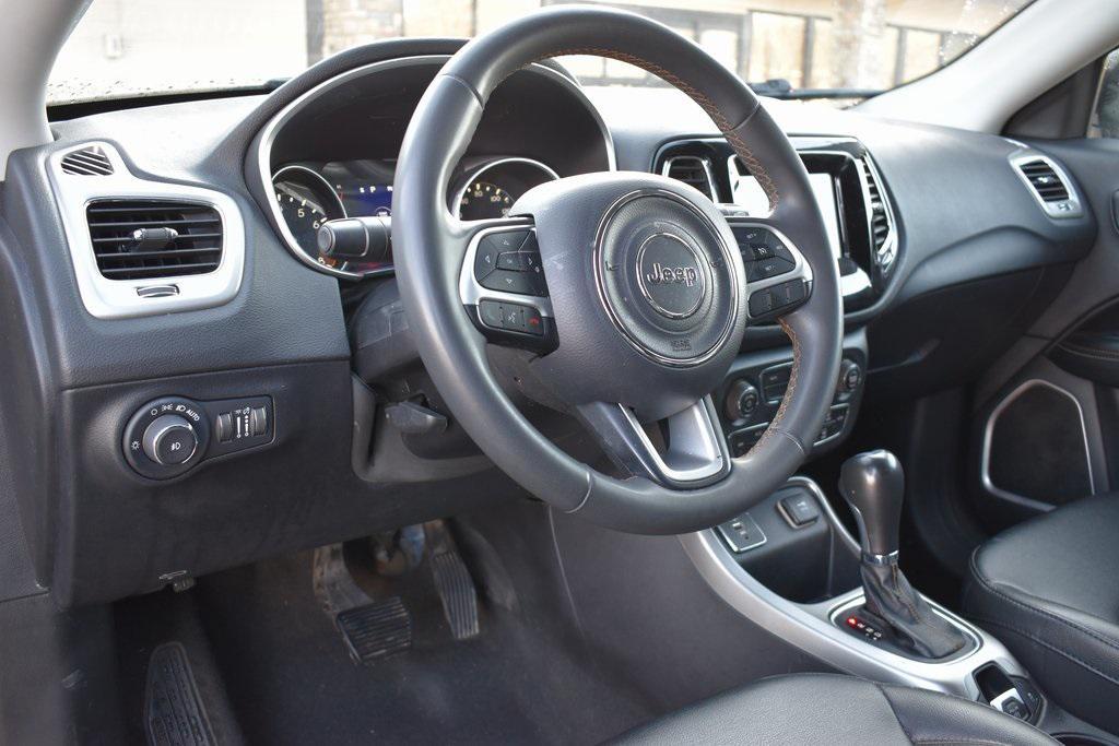 used 2021 Jeep Compass car, priced at $15,599