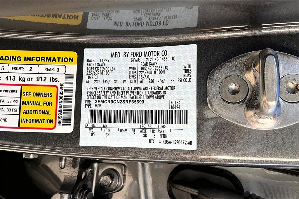 new 2025 Ford Bronco Sport car, priced at $38,873