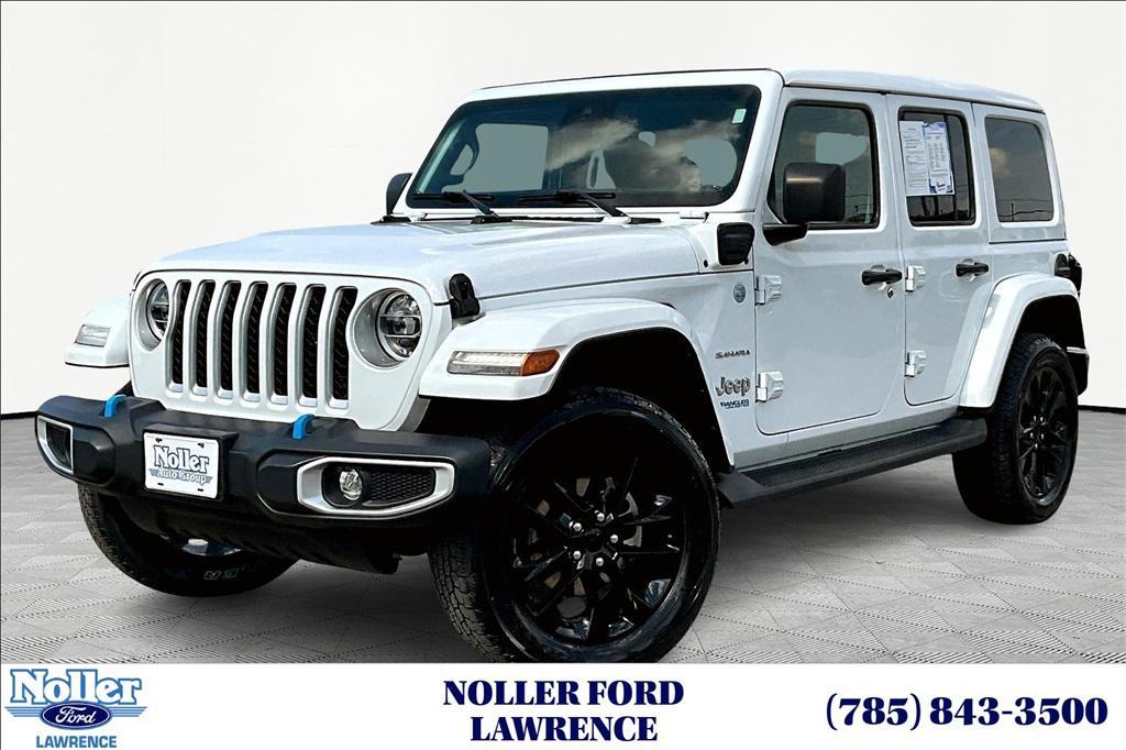 used 2022 Jeep Wrangler Unlimited 4xe car, priced at $28,194