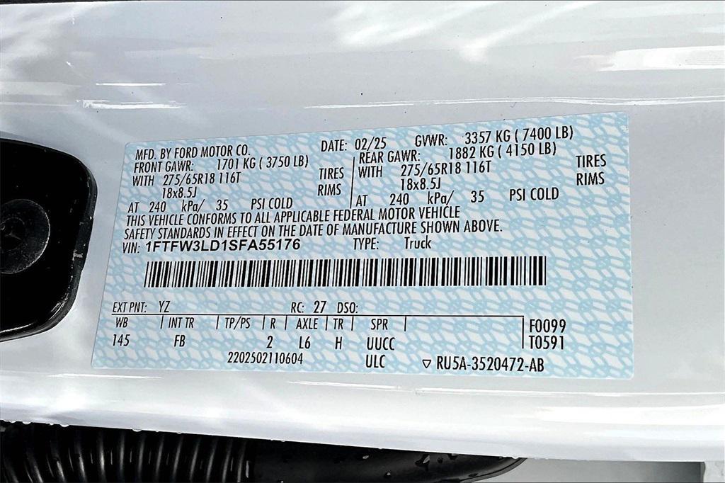 new 2025 Ford F-150 car, priced at $53,829