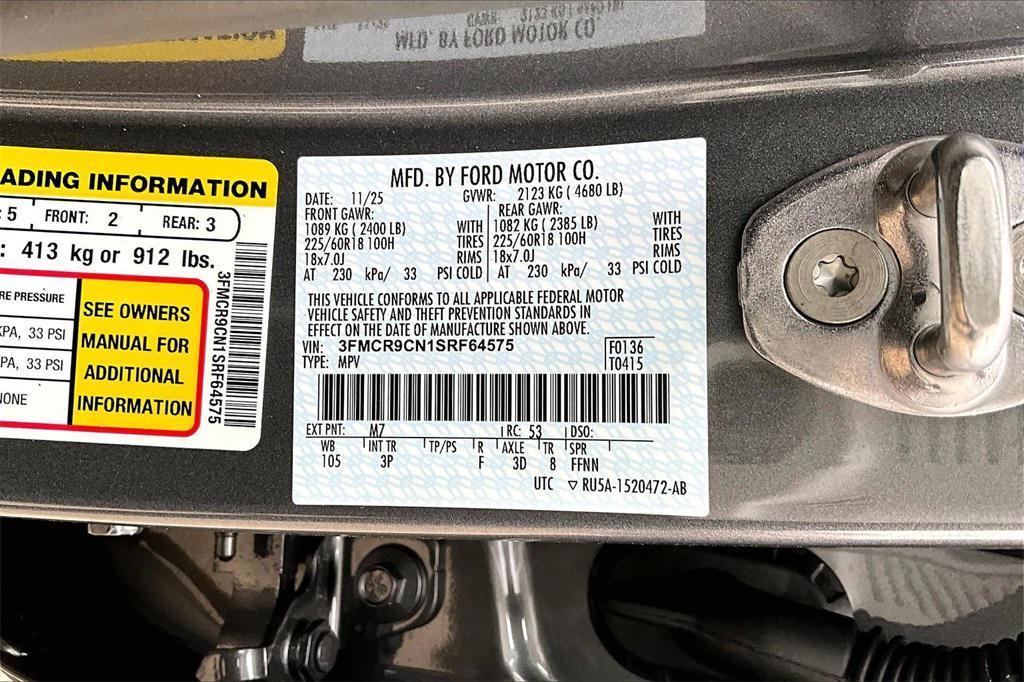 new 2025 Ford Bronco Sport car, priced at $36,298