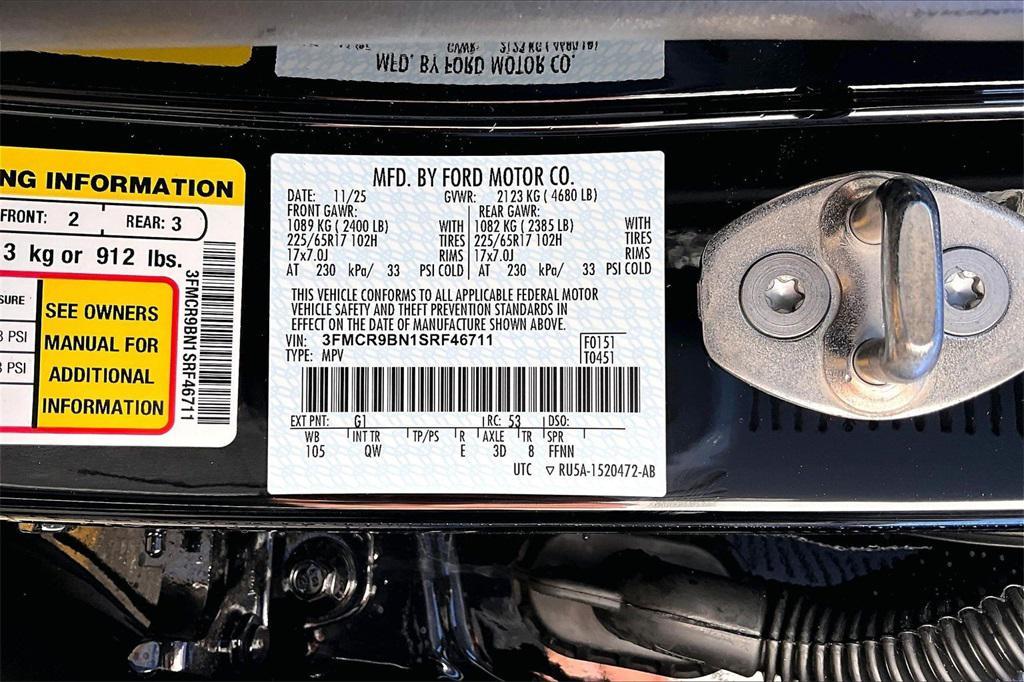 new 2025 Ford Bronco Sport car, priced at $36,820