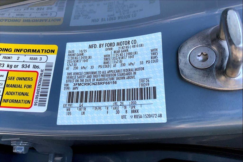 new 2025 Ford Bronco Sport car, priced at $42,665