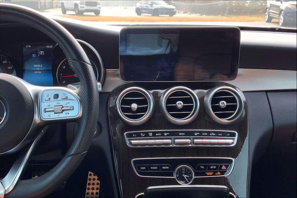 used 2019 Mercedes-Benz C-Class car, priced at $23,989