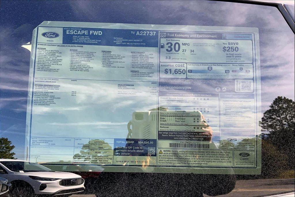 new 2026 Ford Escape car, priced at $31,101