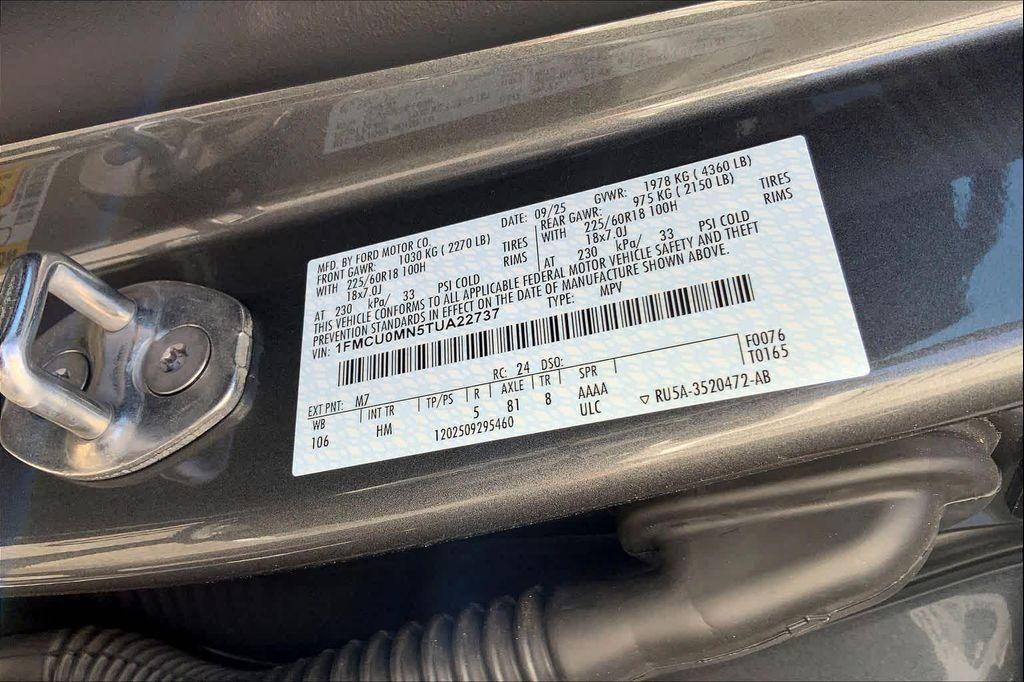 new 2026 Ford Escape car, priced at $34,525