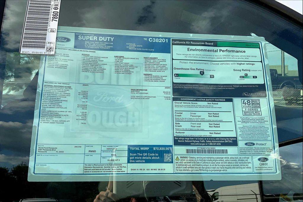 new 2026 Ford F-250 car, priced at $68,918