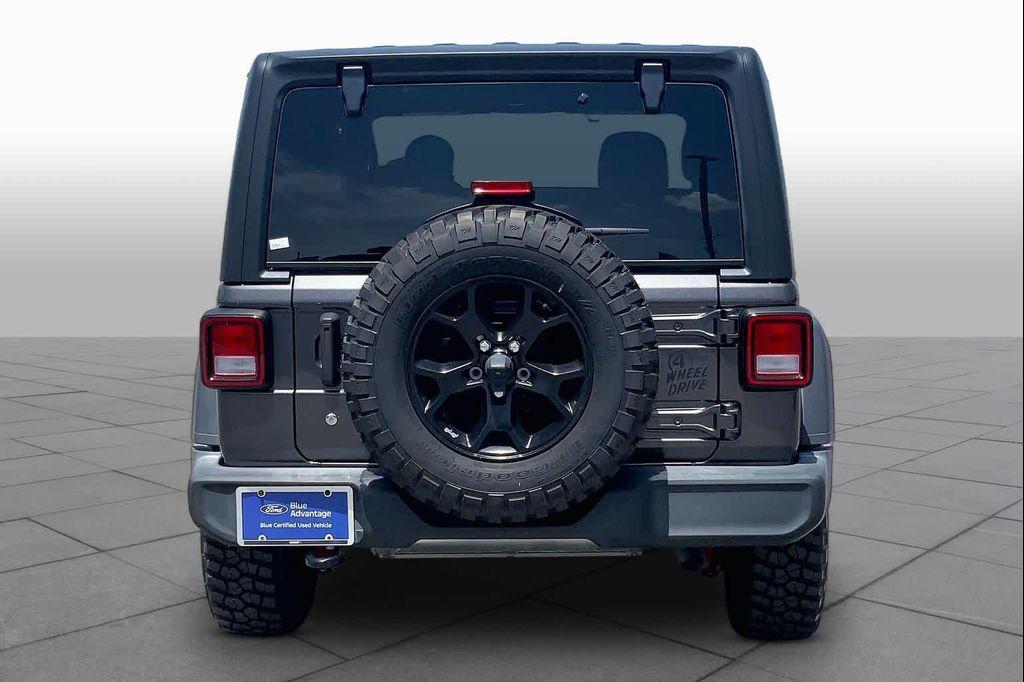 used 2022 Jeep Wrangler car, priced at $27,883