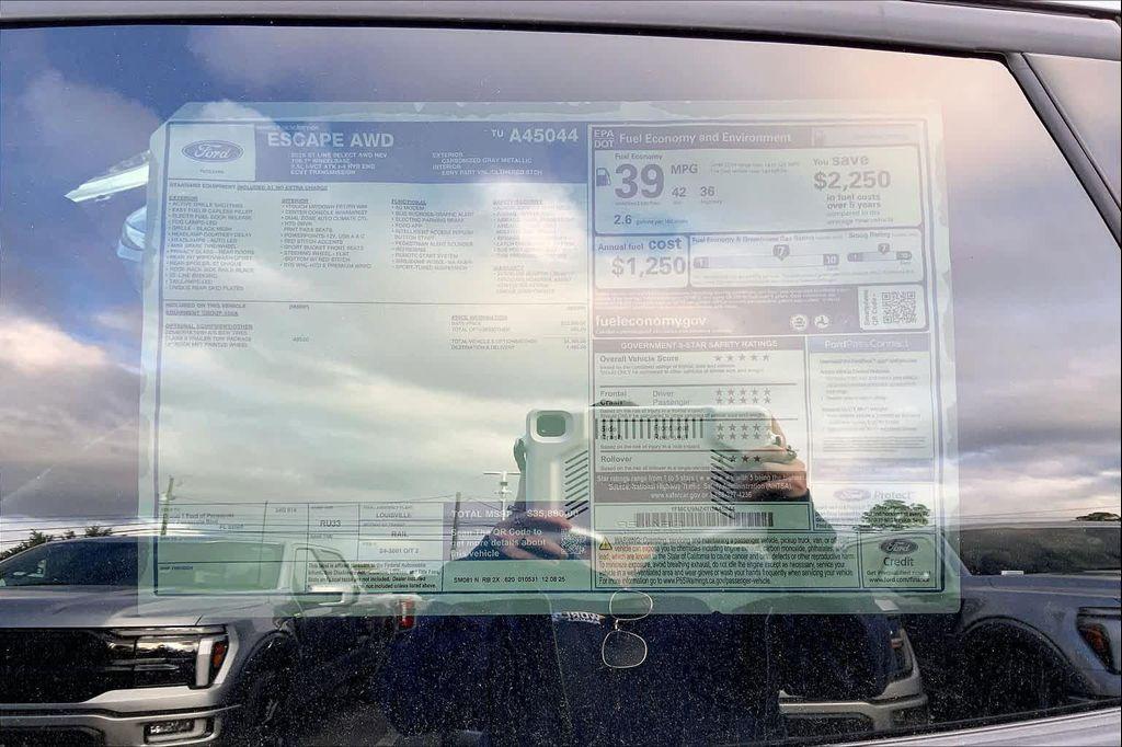 new 2026 Ford Escape car, priced at $33,549