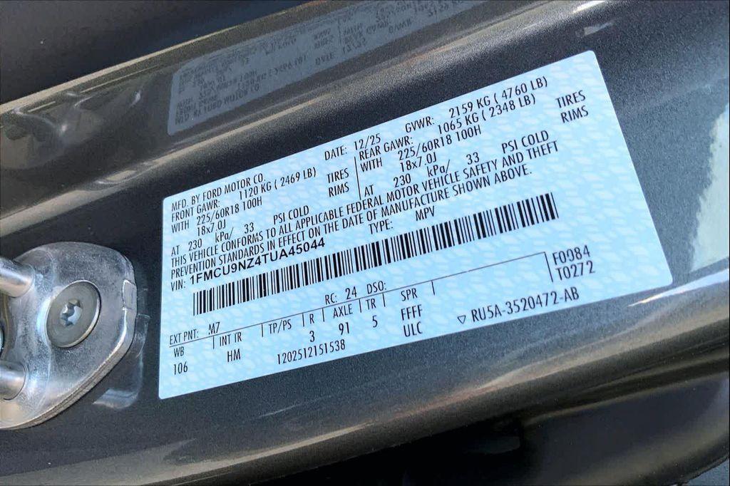 new 2026 Ford Escape car, priced at $33,549