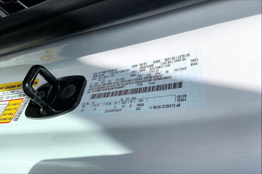 new 2025 Ford F-150 car, priced at $36,487