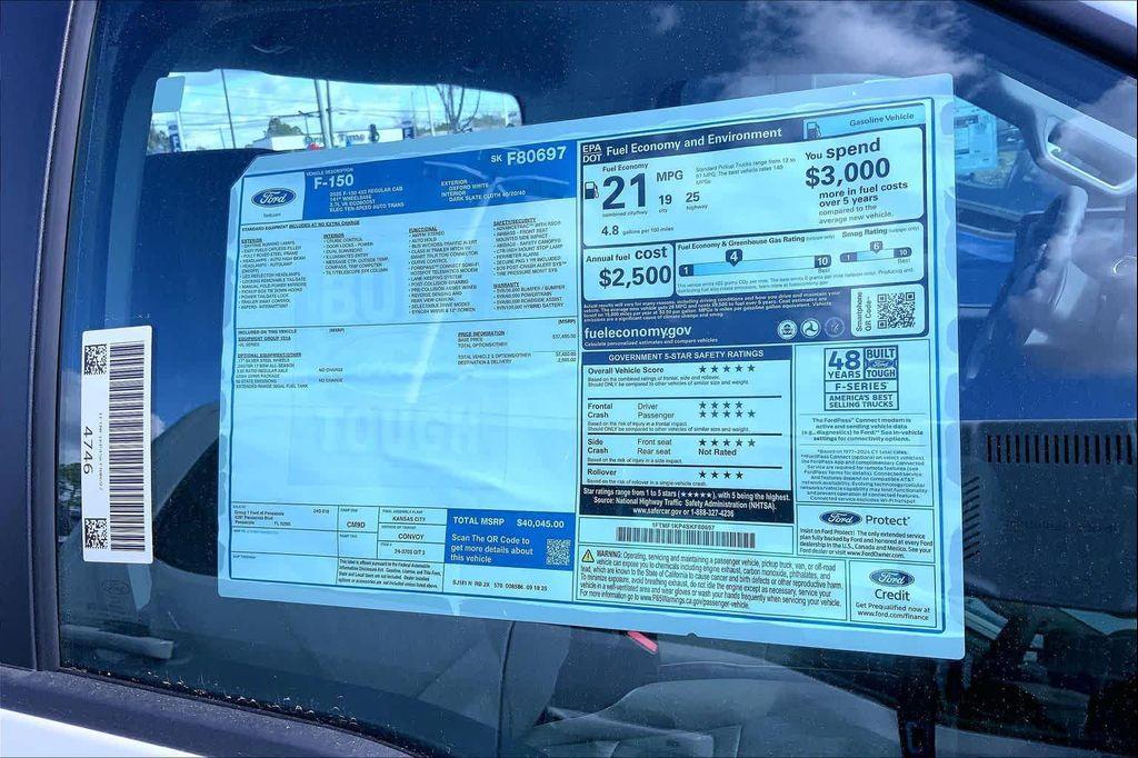 new 2025 Ford F-150 car, priced at $36,487