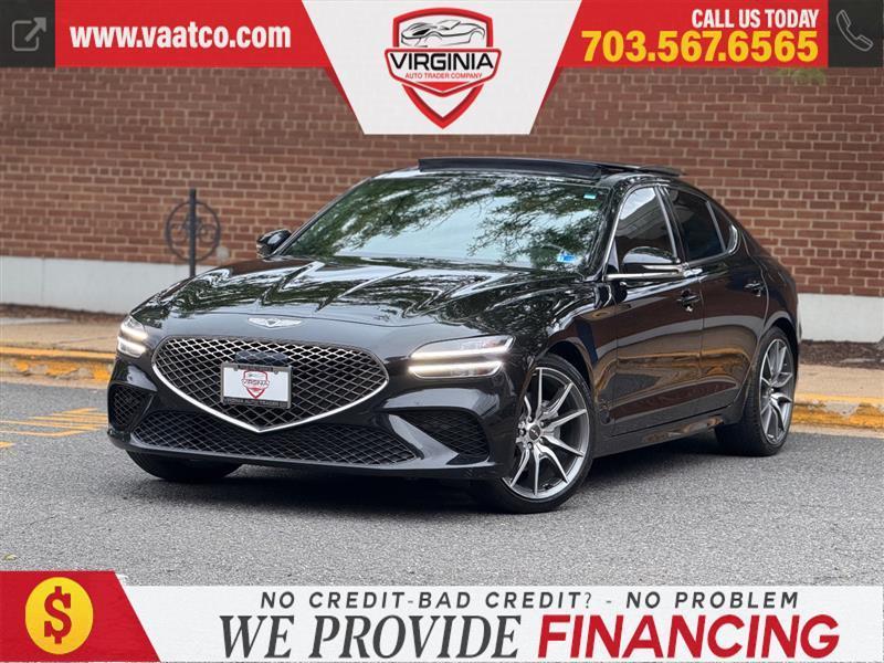 used 2022 Genesis G70 car, priced at $25,495