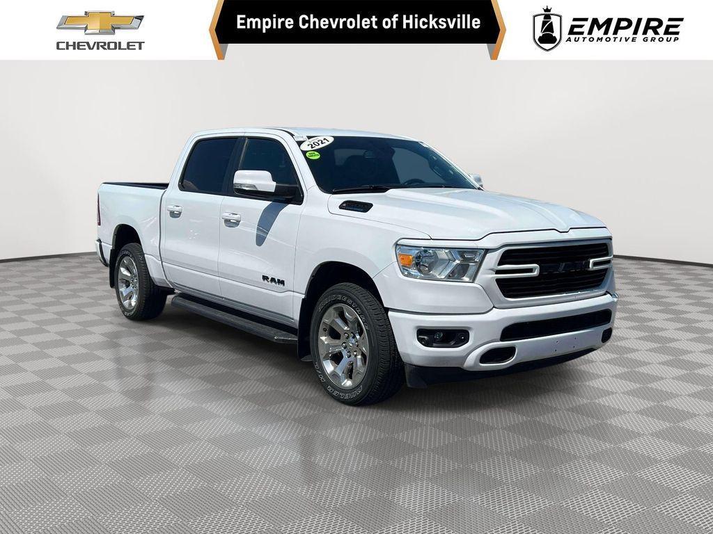 used 2021 Ram 1500 car, priced at $28,250