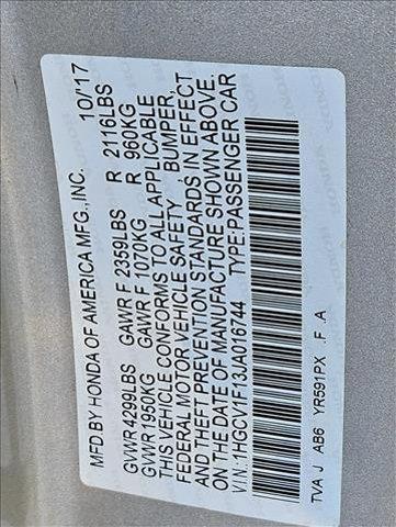 used 2018 Honda Accord car, priced at $16,452