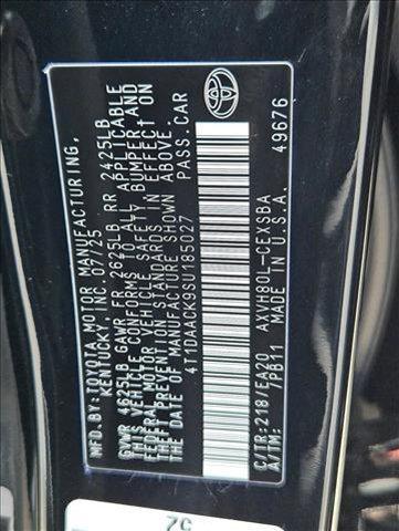 new 2025 Toyota Camry car, priced at $32,245