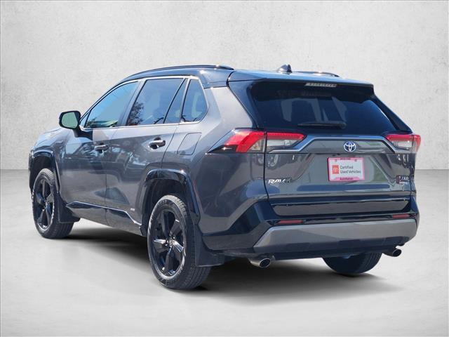 used 2021 Toyota RAV4 Hybrid car, priced at $21,990
