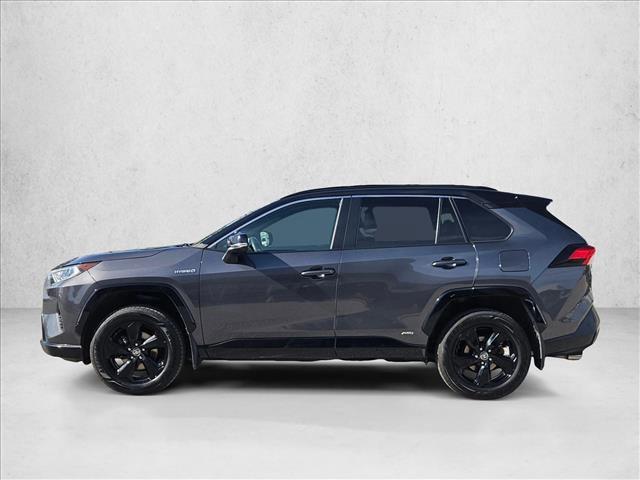 used 2021 Toyota RAV4 Hybrid car, priced at $21,990
