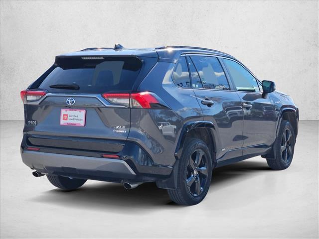 used 2021 Toyota RAV4 Hybrid car, priced at $21,990