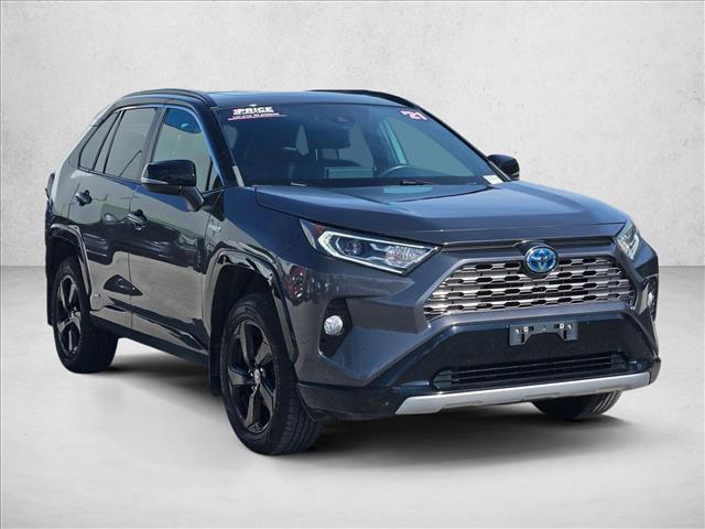 used 2021 Toyota RAV4 Hybrid car, priced at $21,990