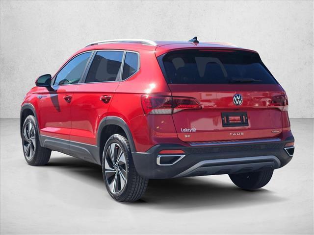 used 2024 Volkswagen Taos car, priced at $20,858