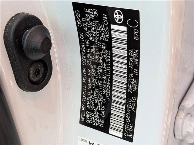 used 2026 Toyota Corolla Hybrid car, priced at $24,995