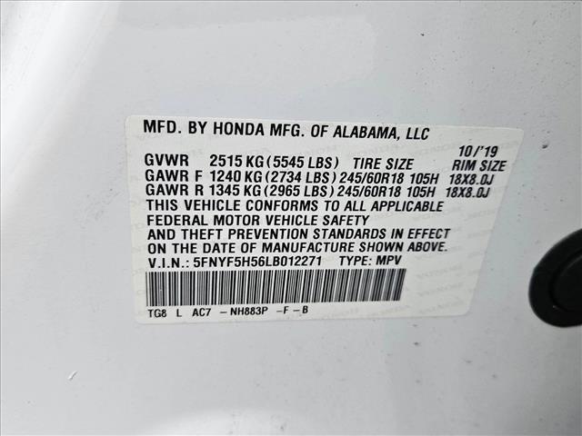 used 2020 Honda Pilot car, priced at $20,998