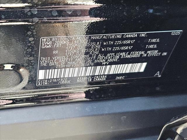 new 2025 Toyota RAV4 car, priced at $33,221