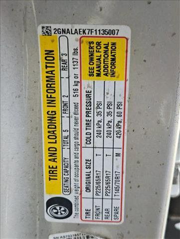 used 2015 Chevrolet Equinox car, priced at $7,592