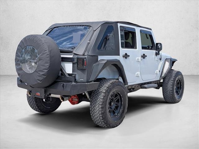 used 2015 Jeep Wrangler Unlimited car, priced at $15,861