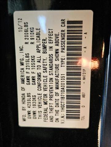 used 2013 Honda Accord car, priced at $10,810