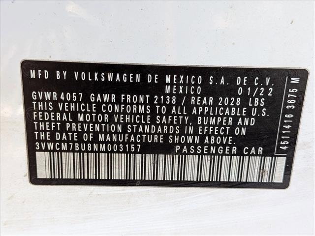 used 2022 Volkswagen Jetta car, priced at $16,845