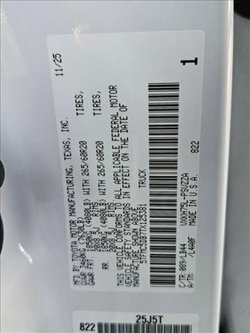 new 2026 Toyota Tundra Hybrid car, priced at $75,427