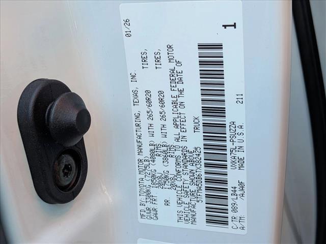 new 2026 Toyota Tundra car, priced at $69,839