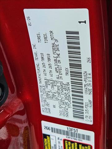 new 2026 Toyota Tundra car, priced at $57,724