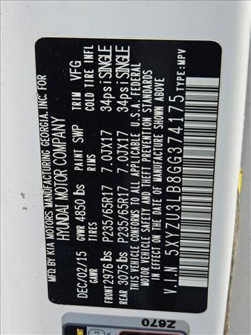 used 2016 Hyundai Santa Fe Sport car, priced at $8,351