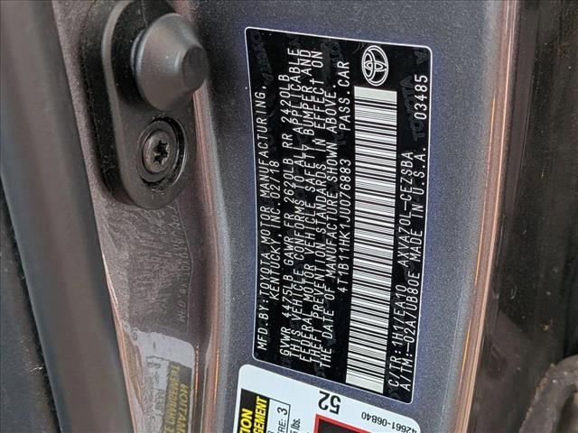 used 2018 Toyota Camry car, priced at $19,998