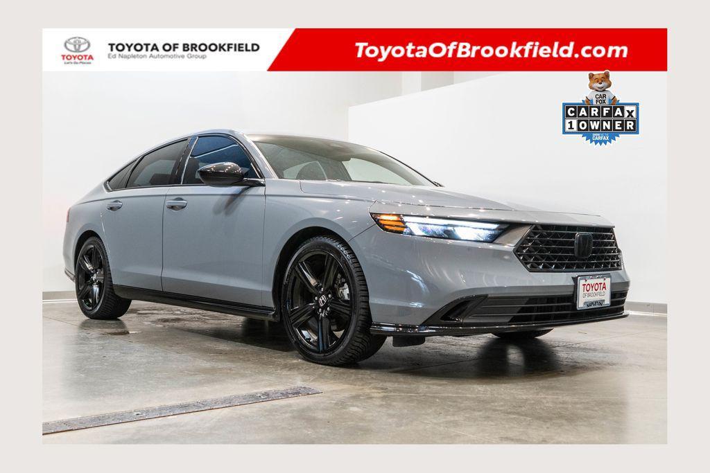 used 2023 Honda Accord Hybrid car, priced at $23,910
