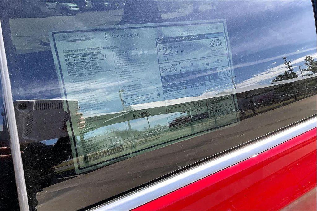 new 2026 Chrysler Pacifica car, priced at $49,509