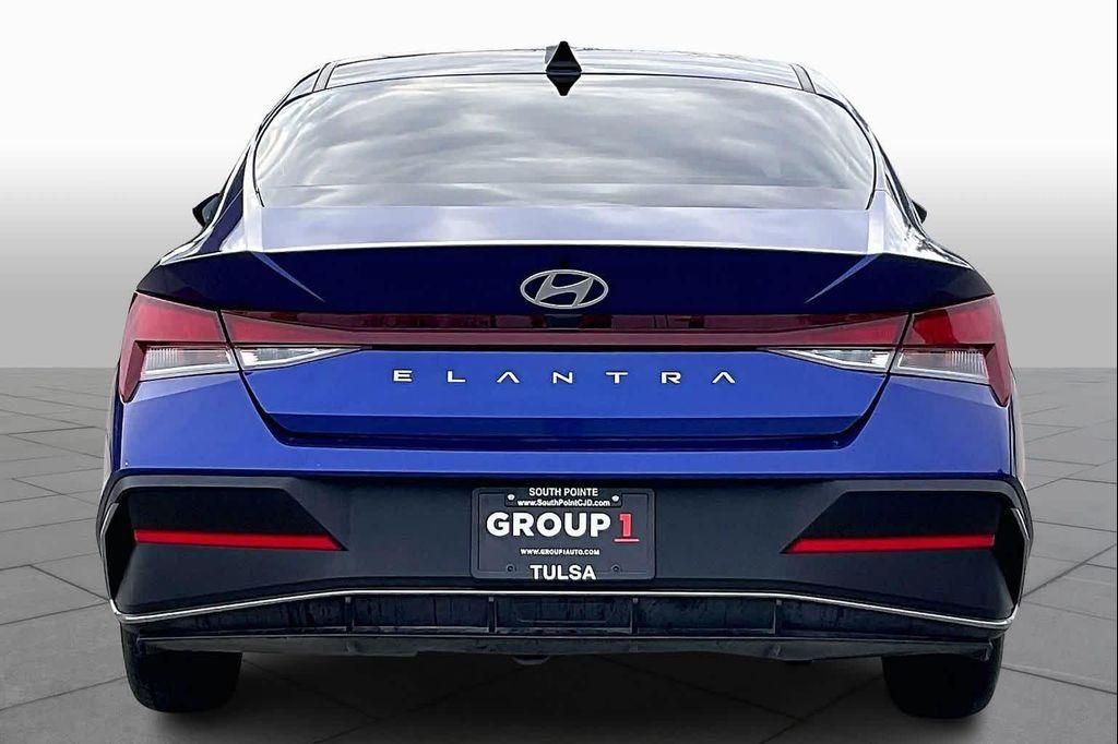 used 2024 Hyundai Elantra car, priced at $17,999