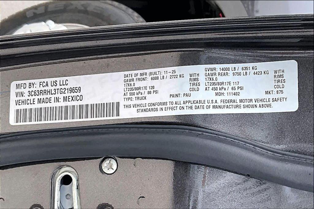 new 2026 Ram 3500 car, priced at $72,225