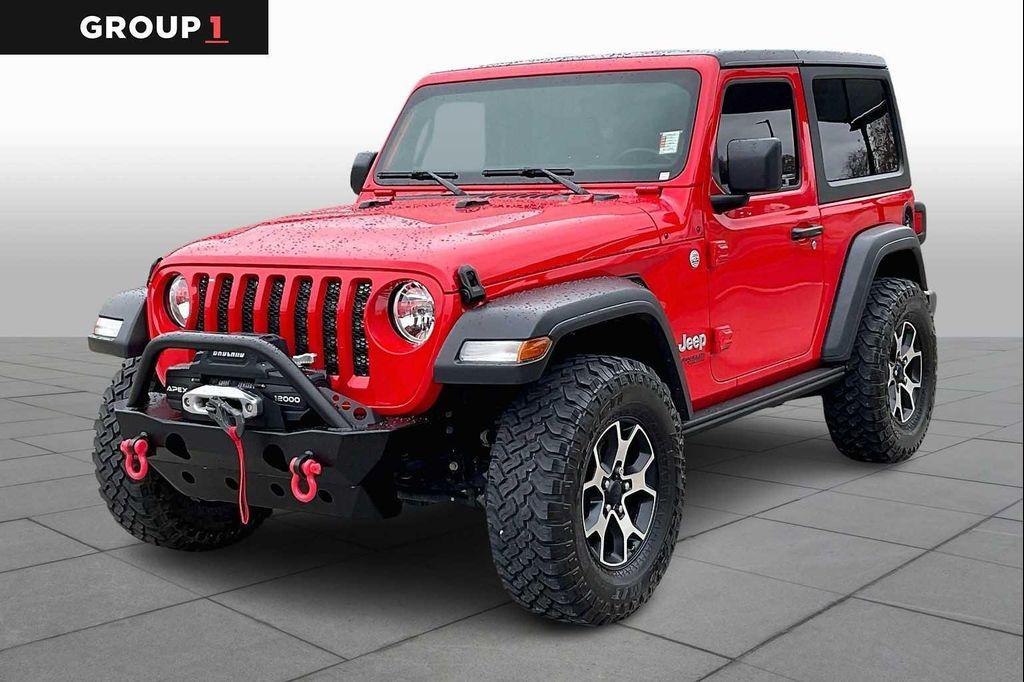 used 2021 Jeep Wrangler car, priced at $25,000