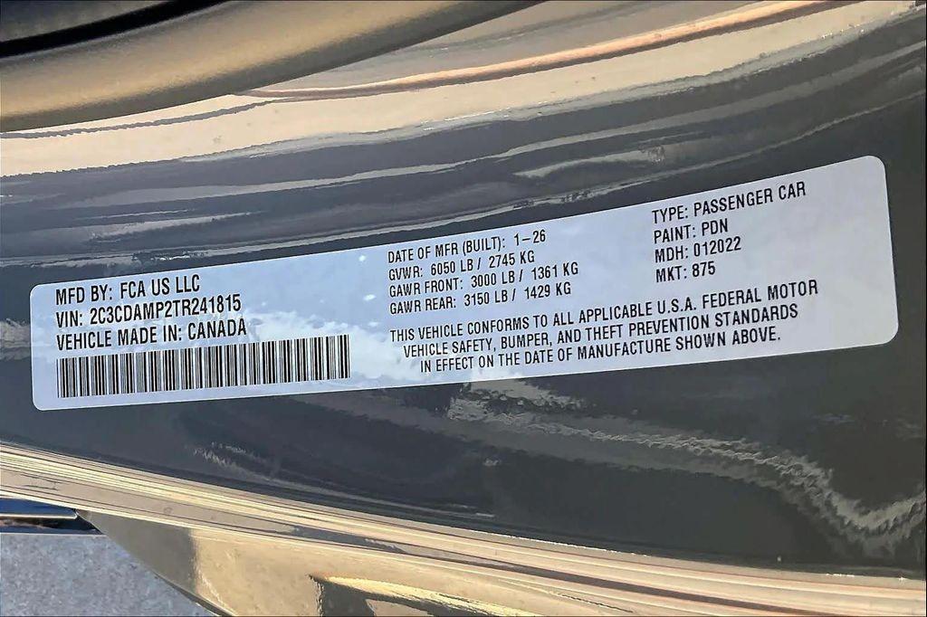 new 2026 Dodge Charger car