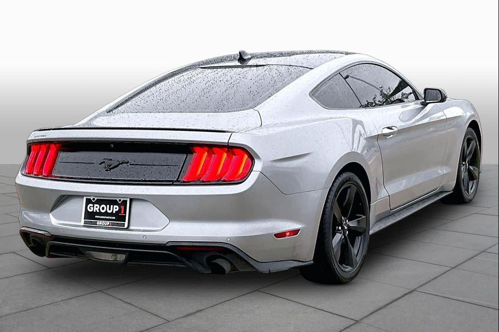 used 2021 Ford Mustang car, priced at $19,499