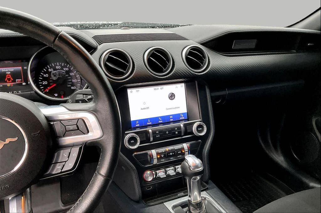 used 2021 Ford Mustang car, priced at $19,499