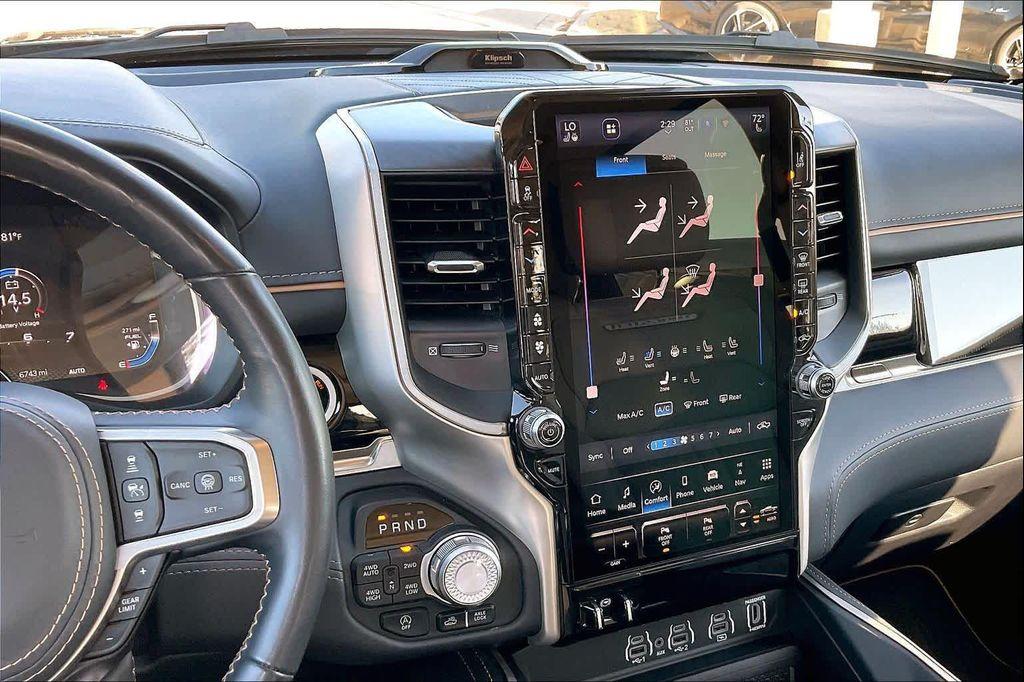 used 2025 Ram 1500 car, priced at $71,999