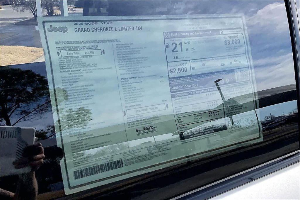 new 2025 Jeep Grand Cherokee L car, priced at $44,835